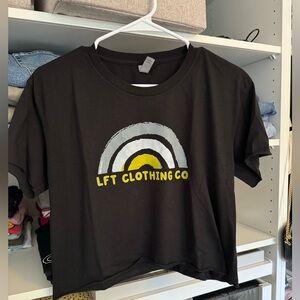 Lft clothing crop work out top